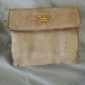 Authentic Prada Used Wallet